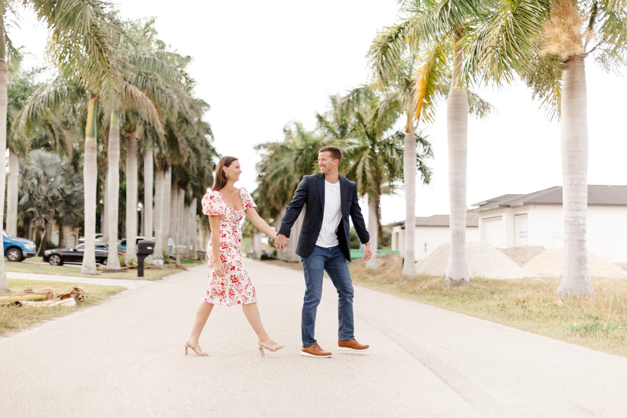 florida engagement session cape coral harbour