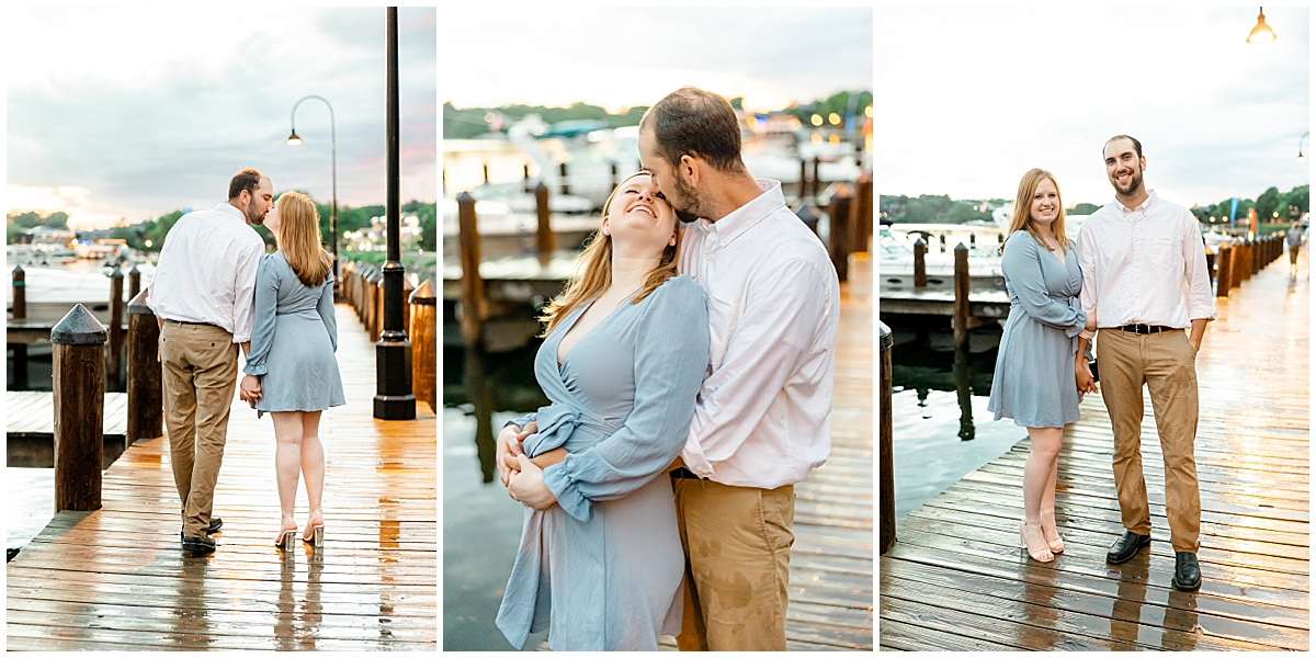 Rainy engagement session with michael and samantha by Lindsey White Photography