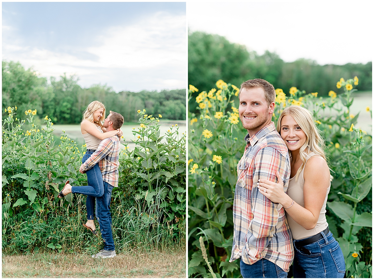 Riley and Rachel Engagement by Lindsey White Photography