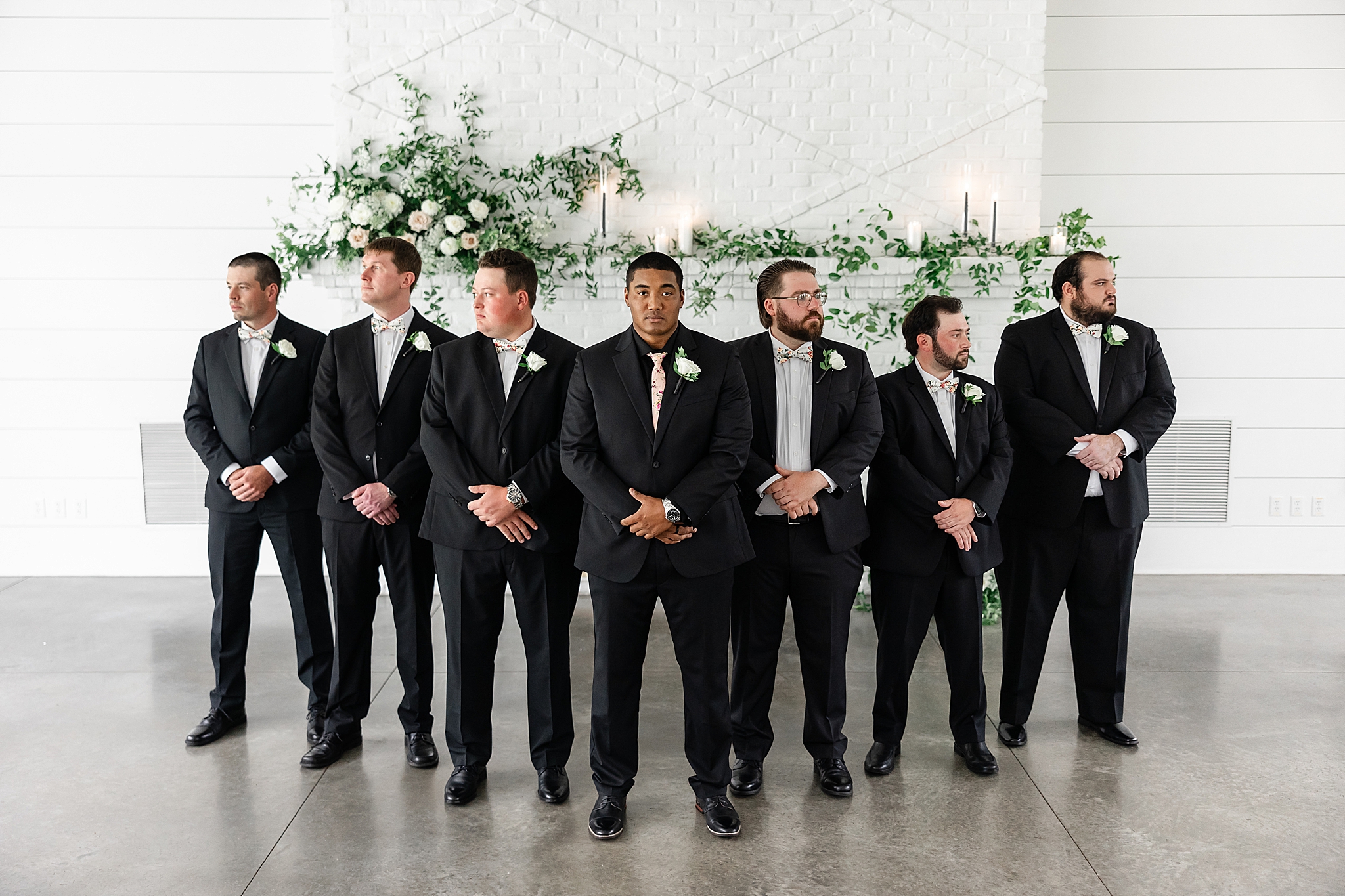 Groomsmen at Hutton House