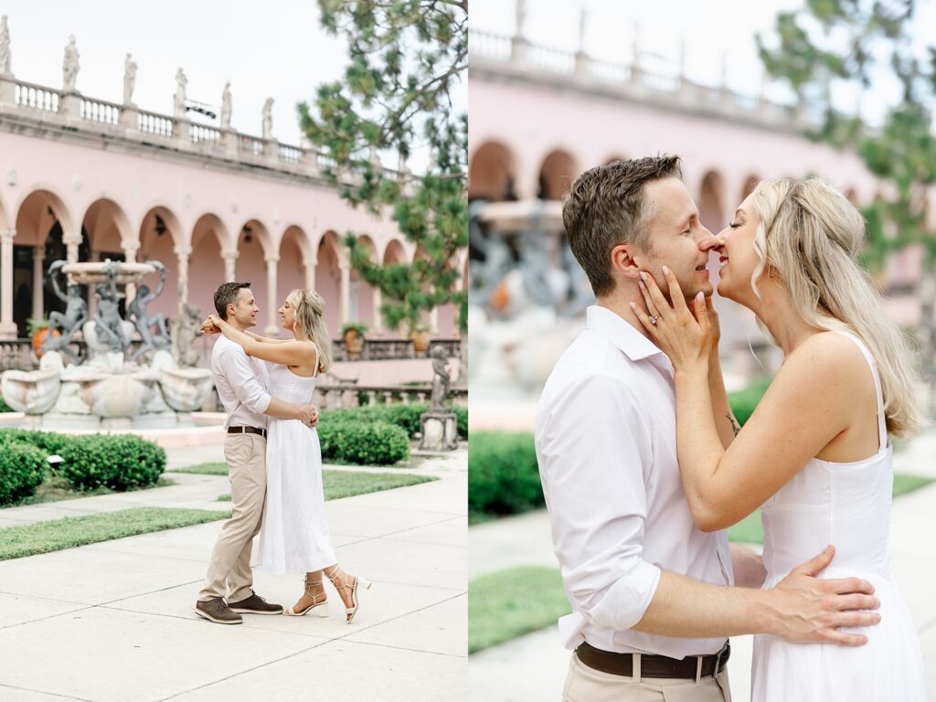 Ringling Museum engagement photos