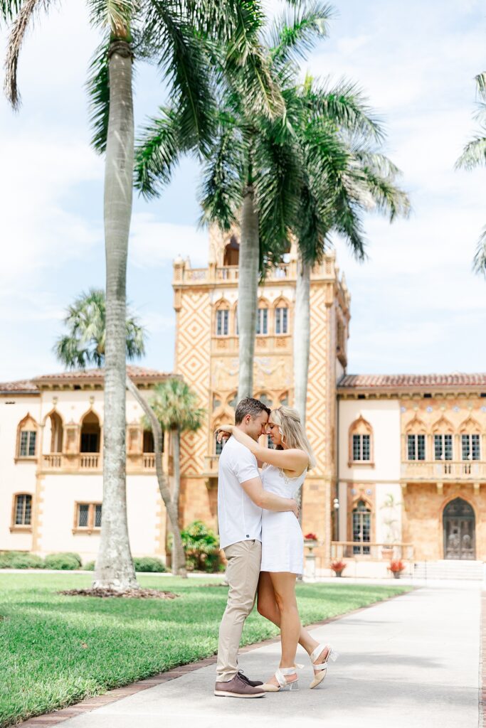 Engagement photo in Sarasota FL