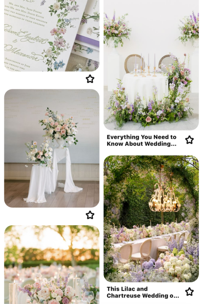 pinterest board of flowers