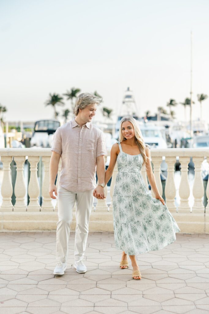 couple posing at cape harbour